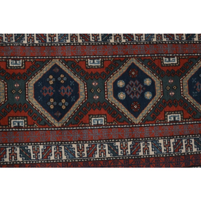 1960s Turkish Oushak Runner Rug 2'2" X 10'4" For Sale - Image 6 of 11
