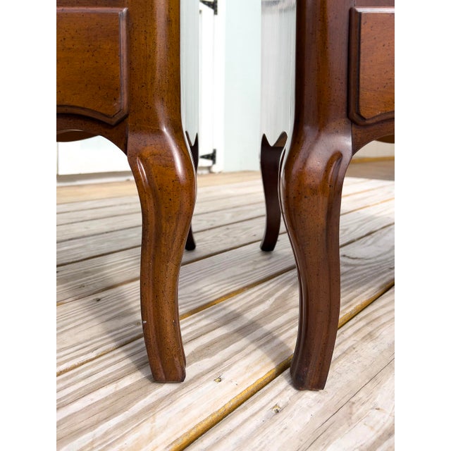 Mid 20th Century Townsend Furniture French Cherry Nightstand With