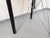 Vintage Round Dining Table in Smoked Glass with Black Metal and Chrome Metal, 1980s For Sale - Image 9 of 18