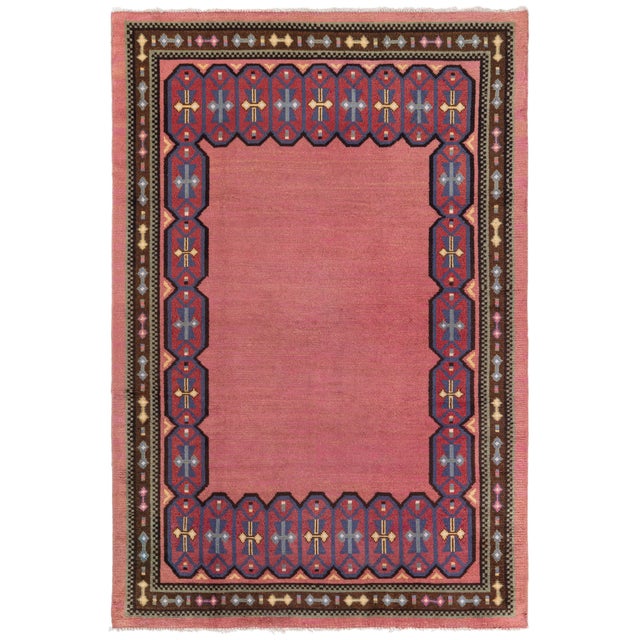 1950's Swedish Pile Rug Doris Leslie Blau For Sale
