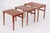 Danish Nesting Tables in Teak Wood, 1960s, Set of 3 For Sale - Image 6 of 11