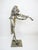 2000 - 2009 "Frog Violinist" Folk Art Metal Sculpture by James Sauer For Sale - Image 5 of 12