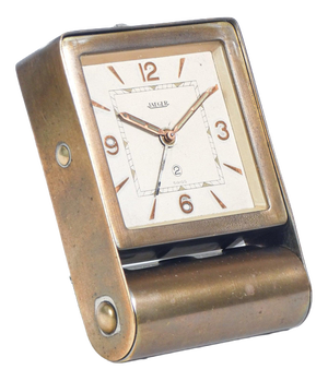 Art Deco Travel Alarm Clock from Jaeger