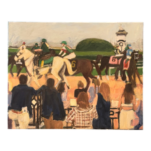 “Keeneland” an Original Painting by Michelle Heimann .
