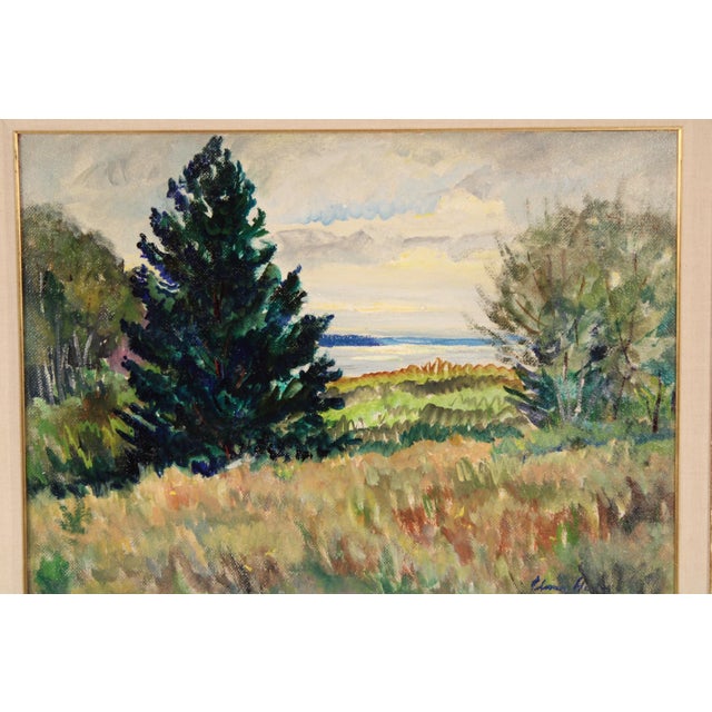 Landscape Painting by Elmer Hader (1889-1973) For Sale - Image 4 of 12