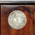 1970s 1970s Rosewood Decorative Box Inlaid With Silver Dollar Coins For Sale - Image 5 of 9