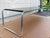 Chromed Steel Frame Coffee Table in the Style of Marcel Breuer For Sale In New York - Image 6 of 12