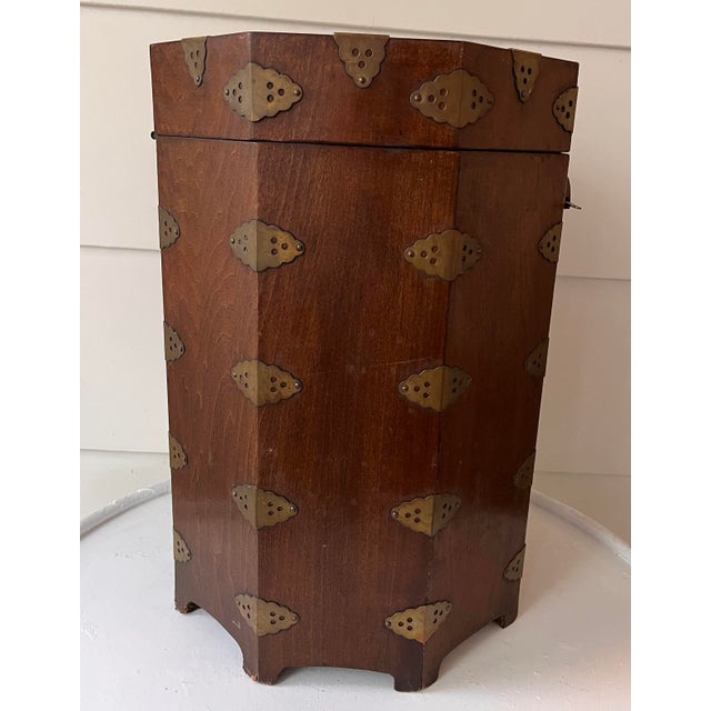 Mid 20th Century Korean Hat Box Side Table Chairish