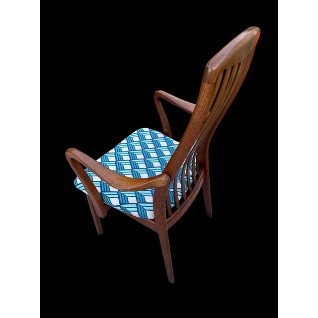 1960s Mid Century Benny Linden Teak Armchair - Dining Chair For Sale - Image 5 of 10