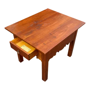 Late 20th Century Bucks County Made 1 Drawer Stand Stephan Van Hohen