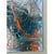 Mid-Century Modern Vintage Abstract Expressionist Painting on Canvas For Sale - Image 3 of 12