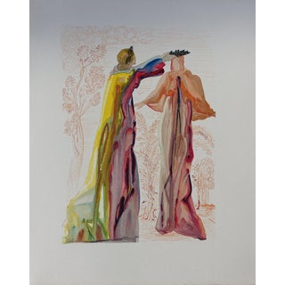 Salvador Dali, Derniers mots de Virgile, Etching For Sale
