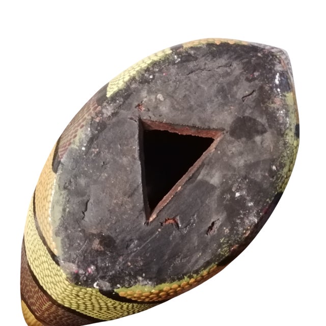 2000 - 2009 Large Decorative Balinese Dotted Vase, 2000s For Sale - Image 5 of 6