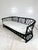 Wood Vintage Rattan Chinese Chippendale Sofa For Sale - Image 7 of 10