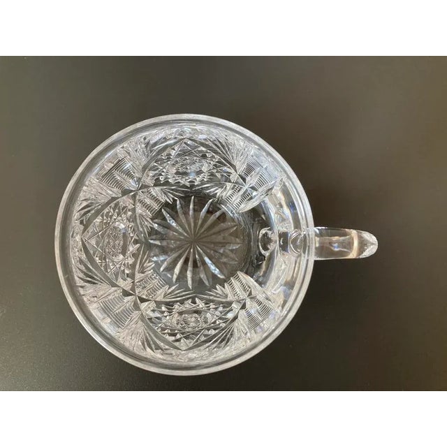 Early 20th Century Antique American Cut Crystal Punch Cup, Circa Early 20th Century For Sale - Image 5 of 12