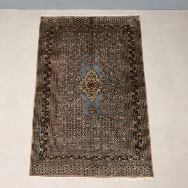 Vintage Cashmere Rug, Pakistan For Sale - Image 3 of 9