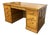 Noriega Furniture Smith Oak Executive Desk, Vintage For Sale