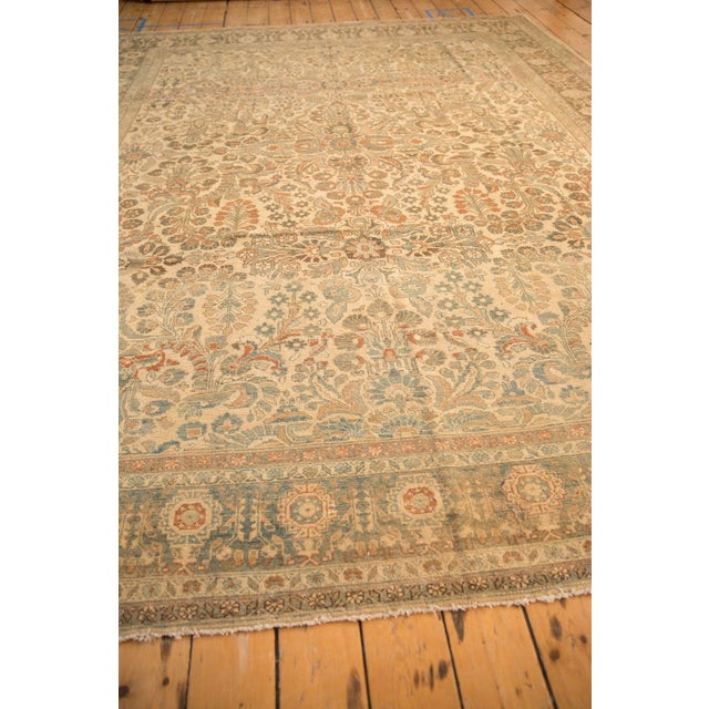 Traditional Vintage Distressed Lilihan Carpet - 8'11" x 11'4" For Sale - Image 3 of 13