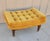 Vintage Mid Century Modern Orange Tufted Ottoman for Castro Convertibles Arden Chair For Sale - Image 6 of 7
