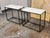 Pottery Barn Delaney Rectangular Marble End Tables, Pair For Sale - Image 12 of 12