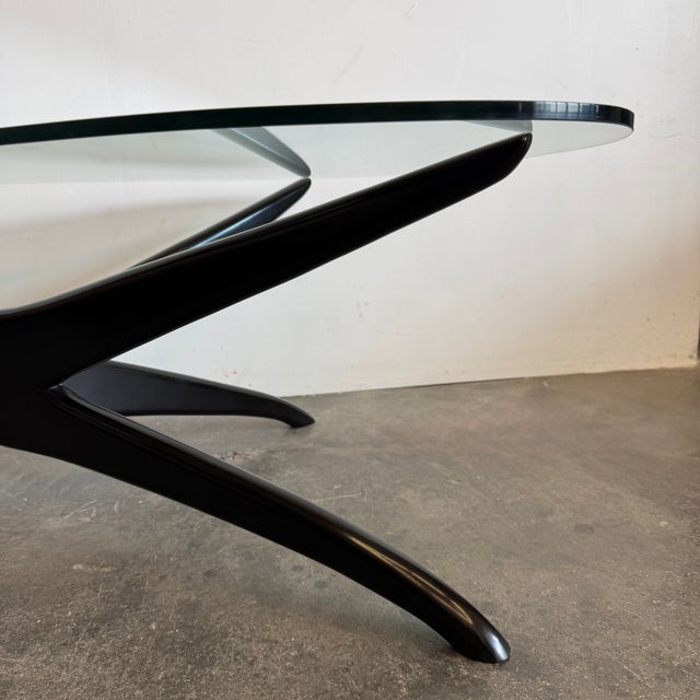 1950s Coffee Table in the style of W. Kagan, 1950s For Sale - Image 5 of 11
