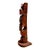 Vintage Wooden Totem Kwakiutl Eagle Cedar Wood. For Sale
