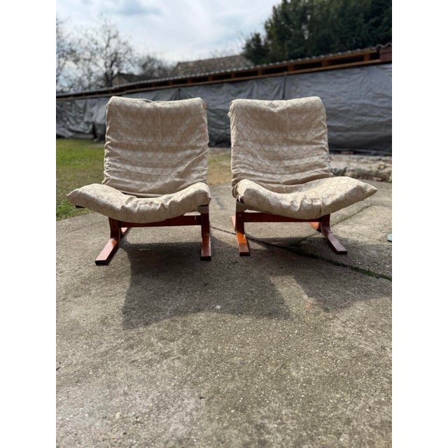 Wood Set of The Siesta Chairs by Ingmar Relling, 1965 For Sale - Image 7 of 7