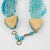 Blue Coppola E Toppo Blue Crystal Drapery Necklace For Sale - Image 8 of 11