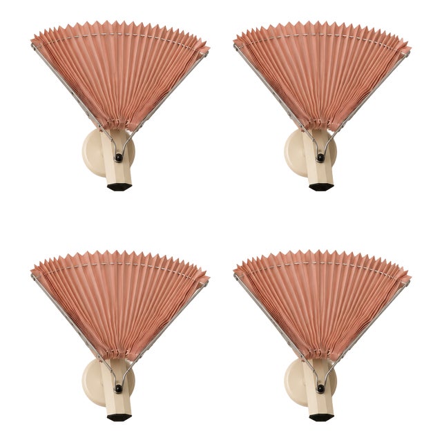 Quattro Butterfly Wall Lights by Afra & Tobia Scarpa for Flos, 1970s, Set of 4 For Sale