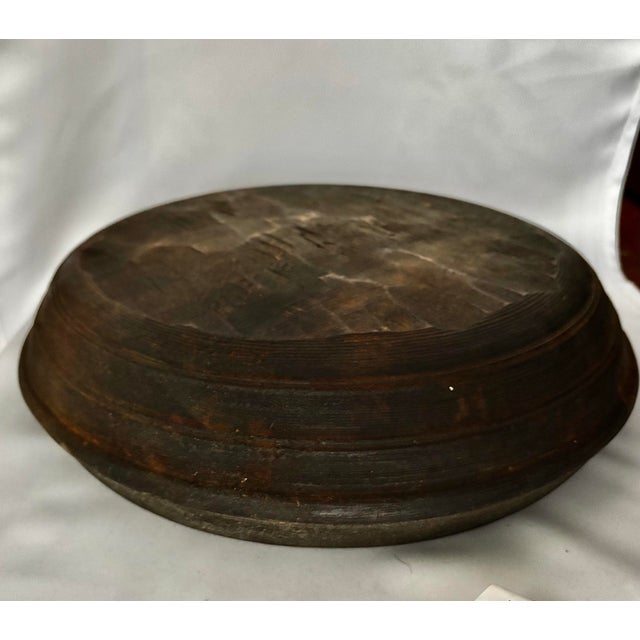 Early 19th Century 19th-Century Turned Wooden Treen Bowl With Rich ...