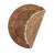 Traditional Pasargad DC Navy Blue Fine Hand Knotted Herati Round Rug For Sale - Image 3 of 3