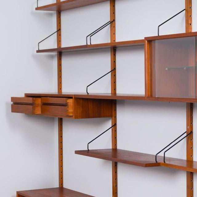 Royal System Wall Unit by Poul Cadovius for Cado, Denmark, 1960s For Sale - Image 6 of 11
