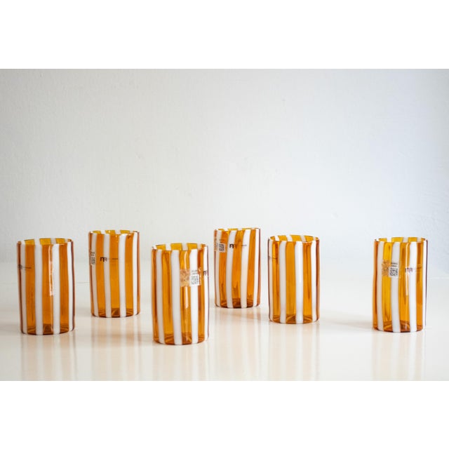 Glasses by Iskra for Ribes Studio, Set of 6 For Sale - Image 4 of 18