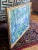 Impressionist Mid 20th Century Erwin Steinhauser in style of Oscar-Claude Monet Pink Water Lilies Under the WIllow on Blue Impressionist Landscape Oil Painting For Sale - Image 3 of 5