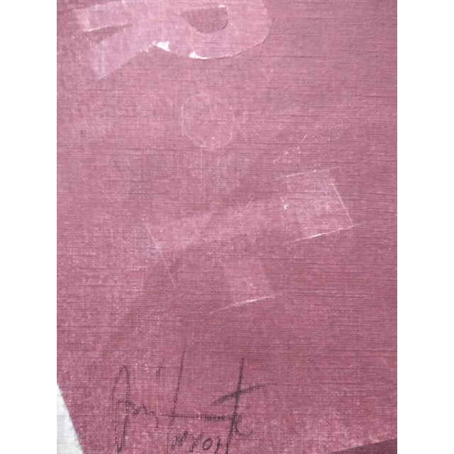 Luis Fernandez, City Scene, 2007, Mixed Media on Paper For Sale - Image 4 of 5