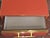 Contemporary Birch Bedside Tables with Red Beige Mirror Glass & Brass Insert by Justfurnituress, Set of 2 For Sale - Image 3 of 6
