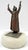 Antique Cold-Painted Bronze Praying Man Figurine Attributed to Franz Bergman For Sale - Image 9 of 17