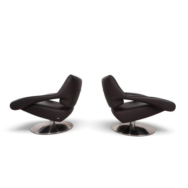 DS-255 Avant-Garde Lounge Chair in Dark Brown Leather from de Sede, 2000 For Sale - Image 4 of 18