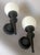 Exceptional Pair of Outdoor Wall Sconces, Cast Iron, American, Ca 1910 For Sale - Image 4 of 5