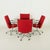 Partner Chairs by J. Foersom & P. ​​Hiort-Lorenzen for Erik Jørgensen, Denmark, 1970s, Set of 4 For Sale - Image 4 of 18
