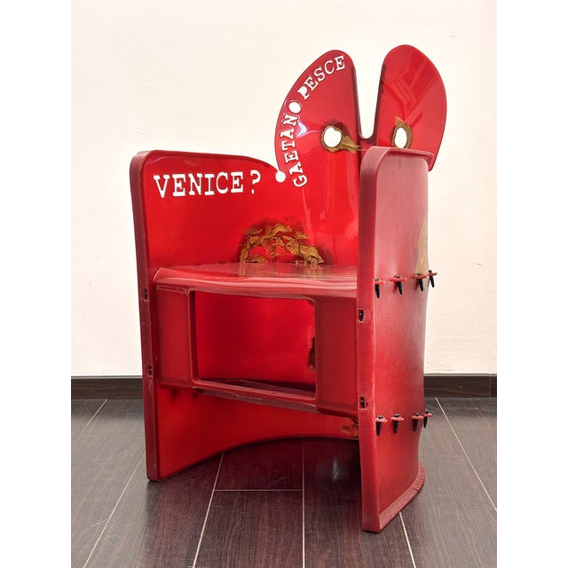 Plastic Venice Chair in Resin by Gaetano Pesce for Zerodisegno, 2010 For Sale - Image 7 of 7