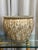 Chinoiserie Chinoiserie Botanical White & Gold Jardinieres, Pair For Sale - Image 3 of 4