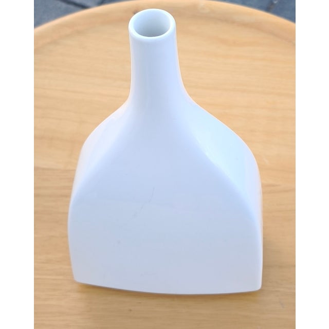 White Vase Bar Bottle by Trude Petri for KPM Berlin, 1950s, in Flawless conditions. Designed 1950 to 1959 This piece has...