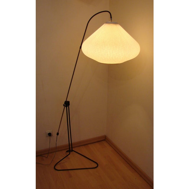Metal Mid-Century Floor Lamp, 1960s For Sale - Image 7 of 9