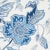 French Sample- Schumacher Sandoway Vine Fabric in Delft For Sale - Image 3 of 3