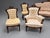 Late 19th Century 7 Pc, M & H Schrenkeisen or J. Jelliff American Renaissance Revival Parlor Suite For Sale - Image 5 of 13