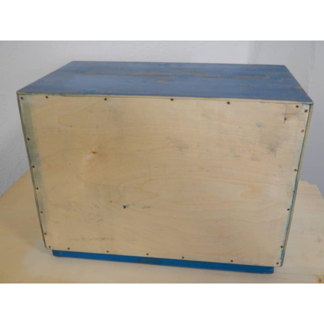 Workshop Chest of 9 Drawers, 1970s For Sale - Image 6 of 10