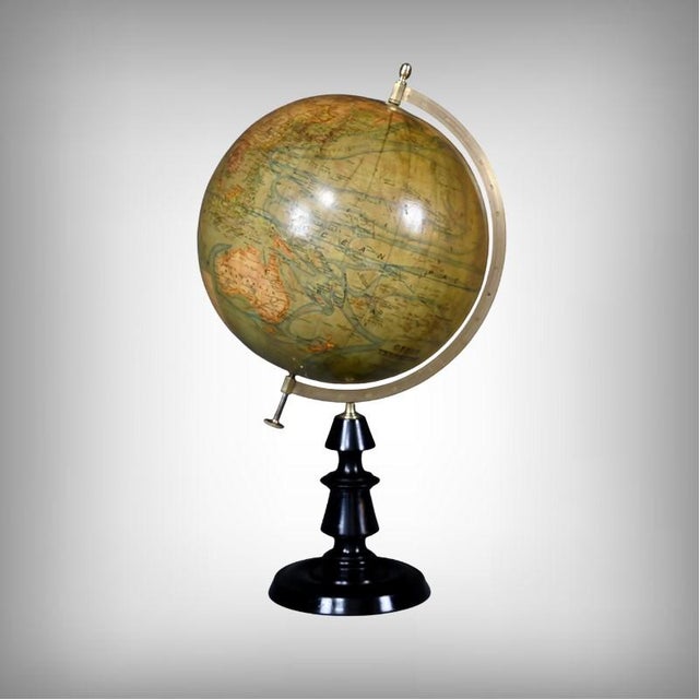 Late 19th Century Globe from J. Forest, 1890s For Sale - Image 18 of 18