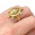 Late 20th Century Large 14k Articulating Turtle Ring With Ruby Eyes For Sale - Image 9 of 9