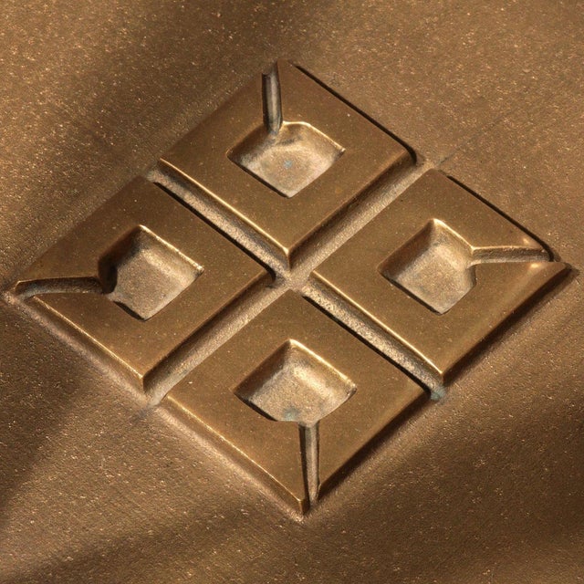 A unique, sculptural vintage table designed by Peter Ghyczy, reflecting the renowned Hungarian designer's signature...